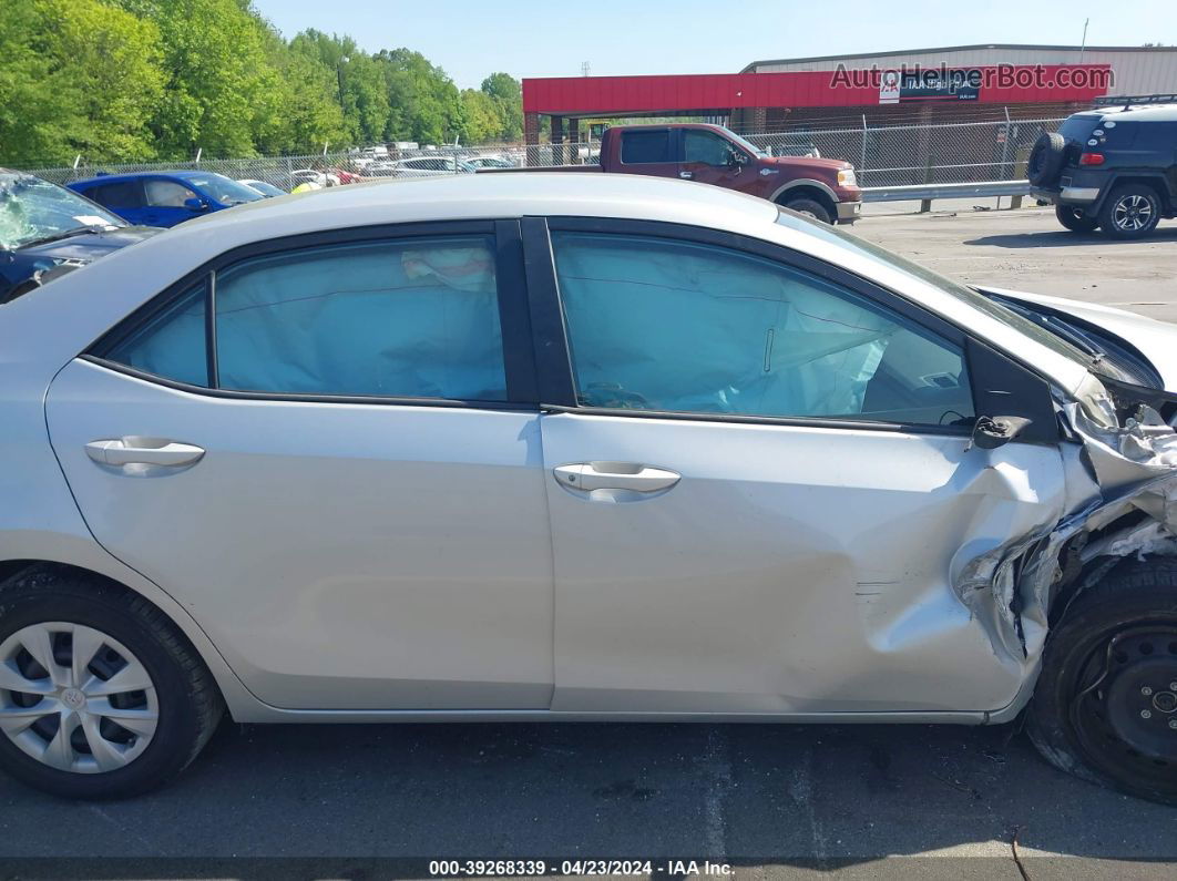 2019 Toyota Corolla L Silver vin: 5YFBURHE7KP871956