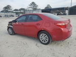 2019 Toyota Corolla L Red vin: 5YFBURHE7KP875120