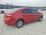 2019 Toyota Corolla L Red vin: 5YFBURHE7KP875120