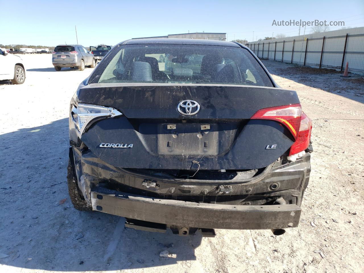 2019 Toyota Corolla L Black vin: 5YFBURHE7KP891396