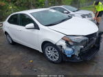 2019 Toyota Corolla Le White vin: 5YFBURHE7KP912392