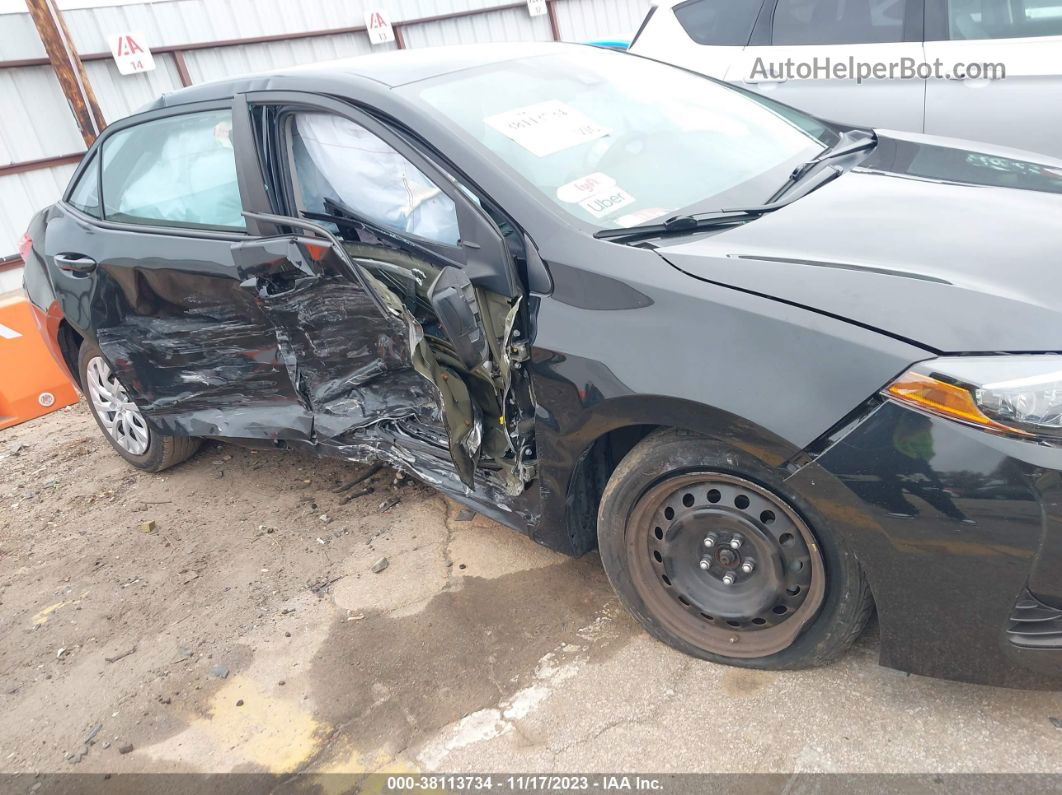 2019 Toyota Corolla Le Black vin: 5YFBURHE7KP934747