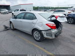 2019 Toyota Corolla Le Silver vin: 5YFBURHE7KP939480