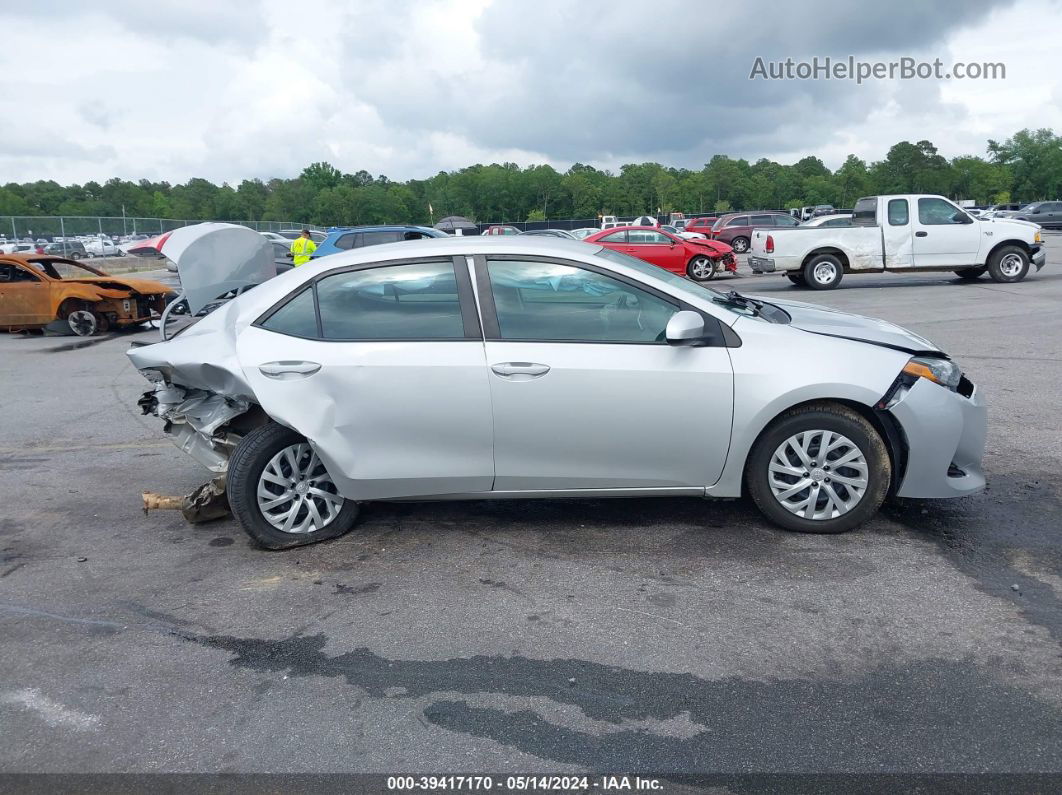 2019 Toyota Corolla Le Silver vin: 5YFBURHE7KP939480