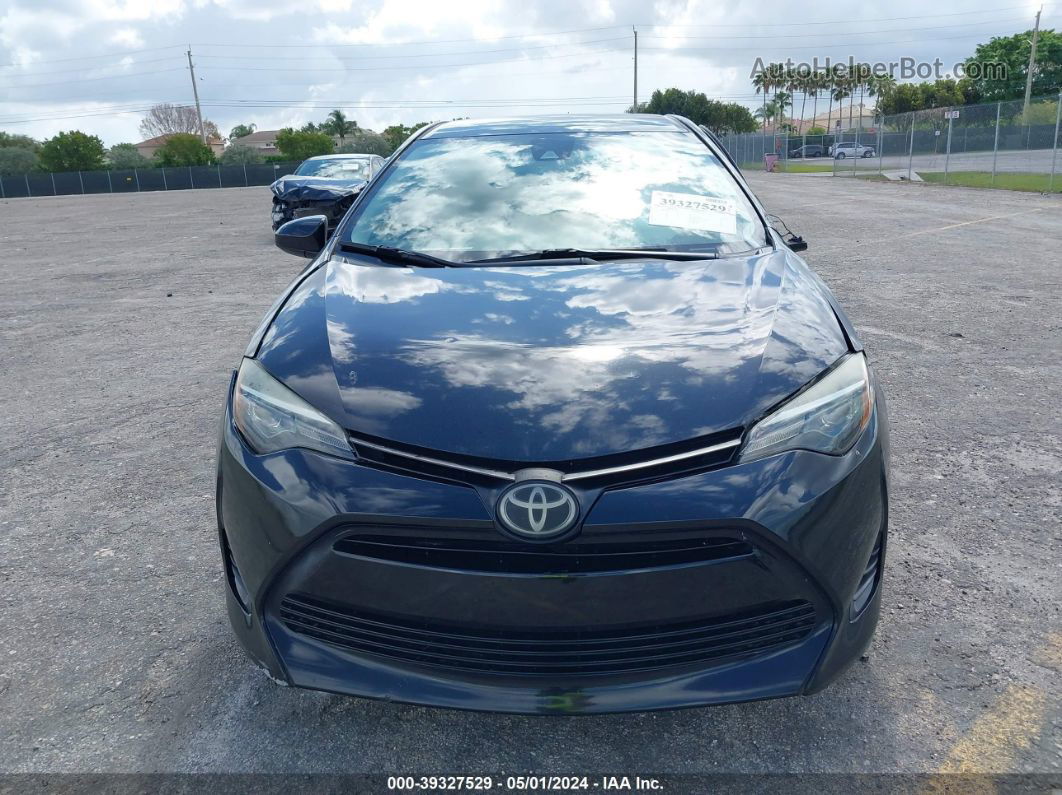 2019 Toyota Corolla Le Black vin: 5YFBURHE7KP942010