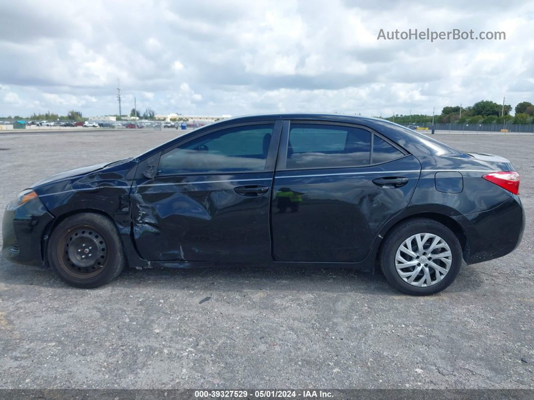 2019 Toyota Corolla Le Black vin: 5YFBURHE7KP942010