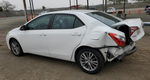 2014 Toyota Corolla L White vin: 5YFBURHE8EP010404