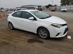 2014 Toyota Corolla L White vin: 5YFBURHE8EP010404