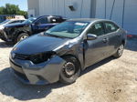 2014 Toyota Corolla L Gray vin: 5YFBURHE8EP035108