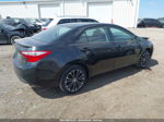 2014 Toyota Corolla S Plus Black vin: 5YFBURHE8EP047226