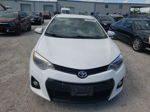 2014 Toyota Corolla L White vin: 5YFBURHE8EP053625