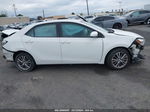 2014 Toyota Corolla Le Plus White vin: 5YFBURHE8EP073079