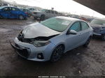 2014 Toyota Corolla S Plus Silver vin: 5YFBURHE8EP085491