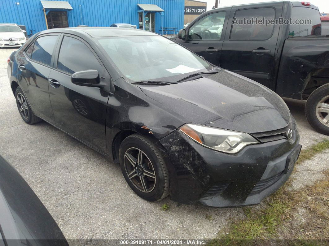 2014 Toyota Corolla L Black vin: 5YFBURHE8EP092067