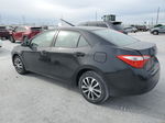 2014 Toyota Corolla L Black vin: 5YFBURHE8EP095471