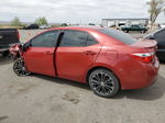 2014 Toyota Corolla L Red vin: 5YFBURHE8EP106260