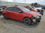 2014 Toyota Corolla L Red vin: 5YFBURHE8EP106260