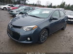 2014 Toyota Corolla S Plus Gray vin: 5YFBURHE8EP124936