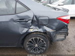 2014 Toyota Corolla S Plus Gray vin: 5YFBURHE8EP124936