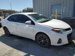 2014 Toyota Corolla L White vin: 5YFBURHE8EP131479