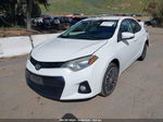 2014 Toyota Corolla S Plus White vin: 5YFBURHE8EP160769