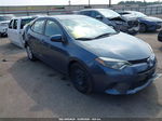 2015 Toyota Corolla Le Dark Blue vin: 5YFBURHE8FP203976