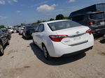 2015 Toyota Corolla L White vin: 5YFBURHE8FP233656