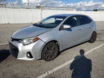 2015 Toyota Corolla L Silver vin: 5YFBURHE8FP276801