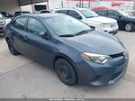 2015 Toyota Corolla L Blue vin: 5YFBURHE8FP288530