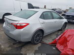 2015 Toyota Corolla S Plus Silver vin: 5YFBURHE8FP303172