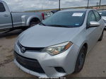 2015 Toyota Corolla Le Silver vin: 5YFBURHE8FP304158