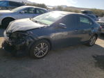 2015 Toyota Corolla L Blue vin: 5YFBURHE8FP344370