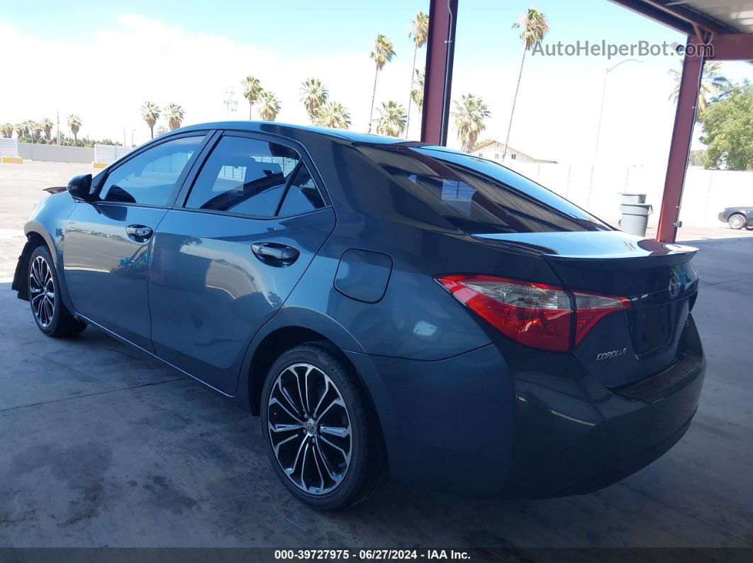 2015 Toyota Corolla S Plus Gray vin: 5YFBURHE8FP347883