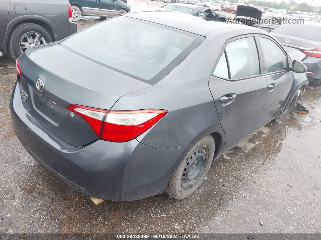 2015 Toyota Corolla L Blue vin: 5YFBURHE8FP350850