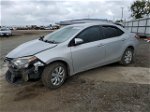 2016 Toyota Corolla L Silver vin: 5YFBURHE8GP378228