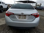 2016 Toyota Corolla L Silver vin: 5YFBURHE8GP378228