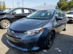 2016 Toyota Corolla L Blue vin: 5YFBURHE8GP381856