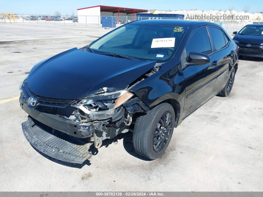 2016 Toyota Corolla Le Black vin: 5YFBURHE8GP419828