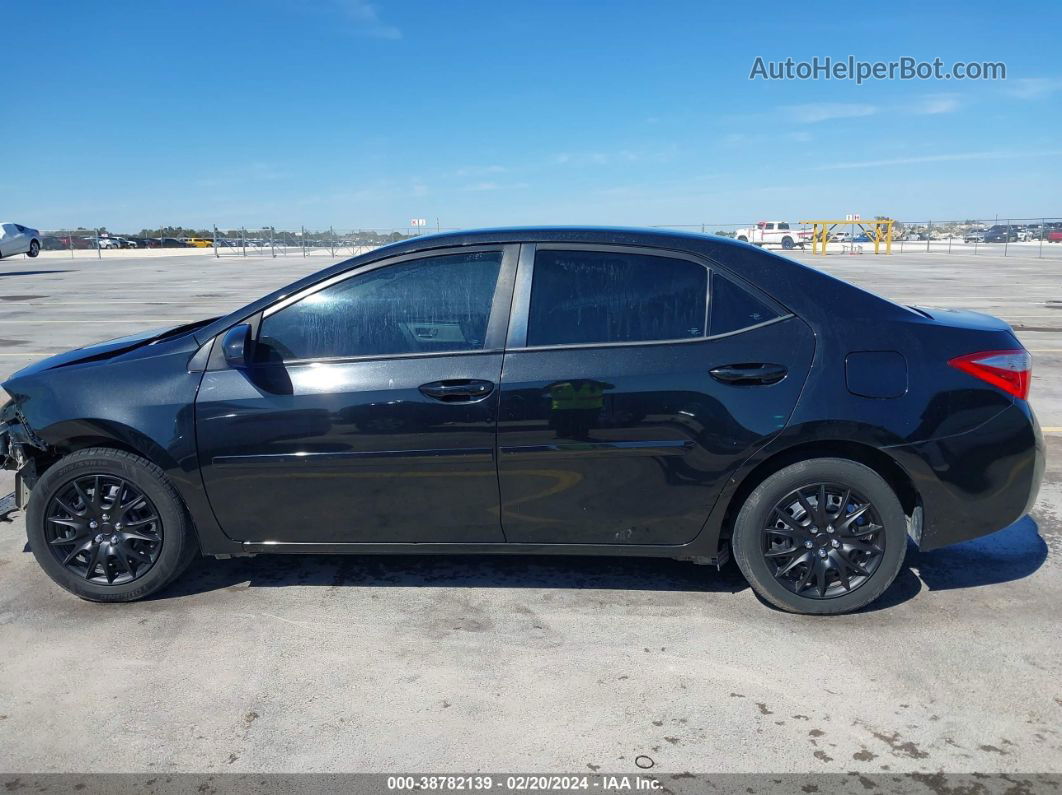 2016 Toyota Corolla Le Black vin: 5YFBURHE8GP419828