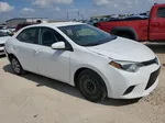 2016 Toyota Corolla L Белый vin: 5YFBURHE8GP450349