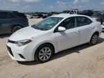 2016 Toyota Corolla L White vin: 5YFBURHE8GP450349