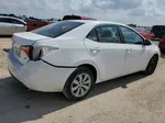 2016 Toyota Corolla L White vin: 5YFBURHE8GP450349