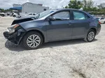 2016 Toyota Corolla L Gray vin: 5YFBURHE8GP463425