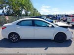 2016 Toyota Corolla Le White vin: 5YFBURHE8GP467586