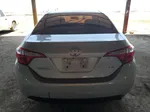 2016 Toyota Corolla L Silver vin: 5YFBURHE8GP478362