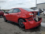 2016 Toyota Corolla L Red vin: 5YFBURHE8GP484548