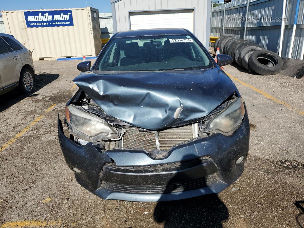 2016 Toyota Corolla L Charcoal vin: 5YFBURHE8GP564447