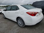 2017 Toyota Corolla L White vin: 5YFBURHE8HP589138