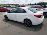 2017 Toyota Corolla L White vin: 5YFBURHE8HP597756