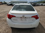 2017 Toyota Corolla L White vin: 5YFBURHE8HP598888